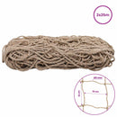 Jute Plante Støtte Net Naturfarvet 2 x 25 m 100% Tossa Jute