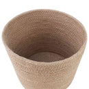 Plantepotte Sæt 2 stk. Naturfarvet Ø 21 x 21 cm 100% Tossa Jute
