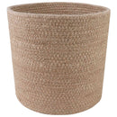 Plantepotte Sæt 2 stk. Naturfarvet Ø 21 x 21 cm 100% Tossa Jute