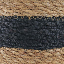 Søgræs Planterkurve 3 pcs Naturfarvet og sort Ø26 x 19 cm