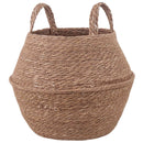 Plantekrukke med håndtag Naturfarvet Ø 32 x 32 cm 100% Søgræs
