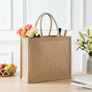 Jute tasker 10 pcs Naturfarvet 42 x 33 x 19 cm 100% Tossa Jute