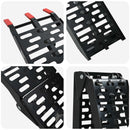 Sammenfoldelig motorcykelrampe 340 kg pr. rampe 2 stk. Sort