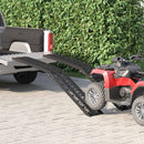 Sammenfoldelig motorcykelrampe 340 kg pr. rampe 2 stk. Sort
