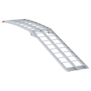 Motorcykelrampe Sølv 340 kg per stykke Aluminium