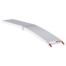 Motorcykelrampe 680 kg 2 stk. Sølv 680 kg Aluminium