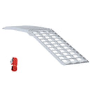 Motorcykelrampe 680 kg Sølv 680 kg Aluminium