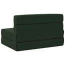 Samlebar Sofa Seng Mørkegrøn 100 x 80 x 60 cm Stof
