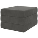Samlebar Sofa Seng 90 x 67 x 45 cm Mørkegrå