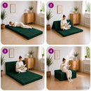 Samlebar Sofa Seng 90 x 67 x 45 cm Mørkegrøn