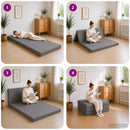 Samlebar Sofa Seng 100 x 67 x 45 cm Lysegrå
