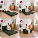 Samlebar Sofa Seng 100 x 67 x 45 cm Mørkegrøn