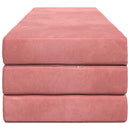 Samlebar Sofa Seng 200 x 67 x 45 cm Lyserød