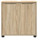 Badeværelse vaskeskab Sonoma eg 60 x 30 x 60 cm Konstrueret træ