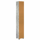 Badeværelsesskab Beton Grå 30,5 x 30 x 195 cm Konstrueret træ