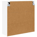 Badeværelsesspejlskab Hvid 60 x 20 x 60 cm Konstrueret træ