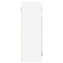 Badeværelsesspejlskab Hvid 60 x 20 x 60 cm Konstrueret træ