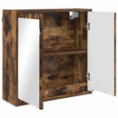 Badeværelsesspejlskab Røget eg 60 x 20 x 60 cm Konstrueret træ