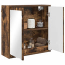 Badeværelsesspejlskab Røget eg 60 x 20 x 60 cm Konstrueret træ
