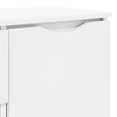 Sideboard med skuffe Hvid 100 x 30 x 65,6 Konstrueret træ