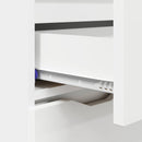 Sideboard Hvid 100 x 30 x 65,6 Konstrueret træ