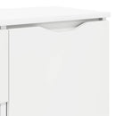Sideboard Hvid 100 x 30 x 65,6 Konstrueret træ