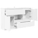 Sideboard Hvid 100 x 30 x 65,6 Konstrueret træ