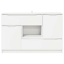 Sideboard Hvid 100 x 30 x 65,6 Konstrueret træ