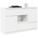 Sideboard Hvid 100 x 30 x 65,6 Konstrueret træ