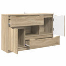 Sideboard med skuffe Sonoma eg 100 x 30 x 65,6 Konstrueret træ