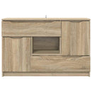 Sideboard med skuffe Sonoma eg 100 x 30 x 65,6 Konstrueret træ