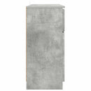 Sideboard Beton Grå 100 x 30 x 65,6 Konstrueret træ