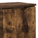 Sideboard med skuffe Røget eg 100 x 30 x 65,6 Konstrueret træ