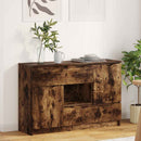 Sideboard med skuffe Røget eg 100 x 30 x 65,6 Konstrueret træ