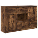 Sideboard Røget eg 100 x 30 x 65,6 Konstrueret træ
