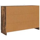Sideboard Røget eg 100 x 30 x 65,6 Konstrueret træ