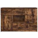 Sideboard med skuffe Røget eg 100 x 30 x 65,6 Konstrueret træ