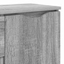 Sideboard med skuffe Grå Sonoma 100 x 30 x 65,6 Konstrueret træ