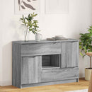 Sideboard med skuffe Grå Sonoma 100 x 30 x 65,6 Konstrueret træ