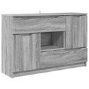 Sideboard med skuffe Grå Sonoma 100 x 30 x 65,6 Konstrueret træ