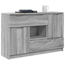 Sideboard med skuffe Grå Sonoma 100 x 30 x 65,6 Konstrueret træ