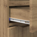 Sideboard Artisan Egetræ 100 x 30 x 65,6 Konstrueret træ