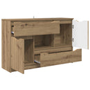 Sideboard Artisan Egetræ 100 x 30 x 65,6 Konstrueret træ