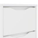Sengebord Hvid 30,5 x 30 x 43 cm Konstrueret træ