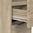 Sengebord Sonoma eg 30,5 x 30 x 43 cm Konstrueret træ