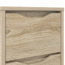 Sengebord Sonoma eg 30,5 x 30 x 43 cm Konstrueret træ