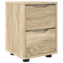 Sengebord Sonoma eg 30,5 x 30 x 43 cm Konstrueret træ