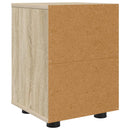 Sengebord Sonoma eg 30,5 x 30 x 43 cm Konstrueret træ