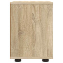 Sengeborde 2 stk. Sonoma eg 30,5 x 30 x 43 cm Konstrueret træ