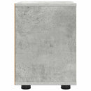 Sengeborde 2 pcs Beton Grå 30,5 x 30 x 43 cm Konstrueret træ